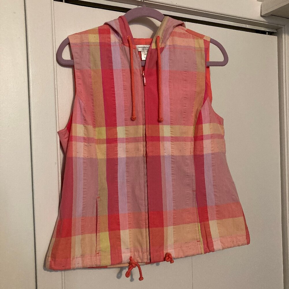 Zip Hooded Vest